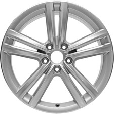 New 18" x 8" Silver Alloy