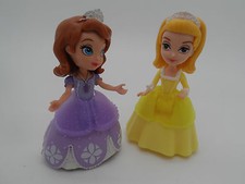 Disney Princess 3" doll Sofia the First + Amber Party bag toy Cake topper Sophia