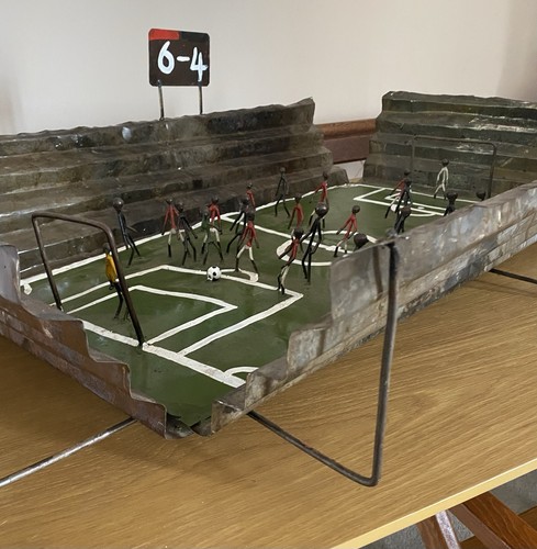 Rustic metal football stadium - football,