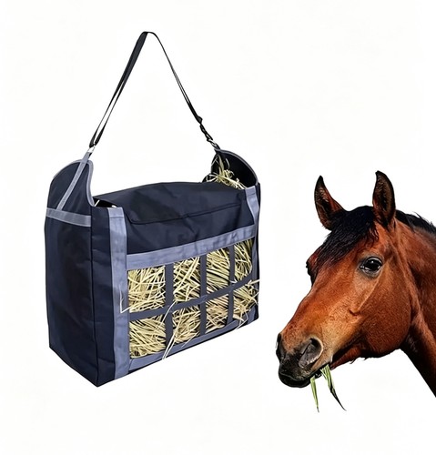 Horse slow feed hay bag - hay,