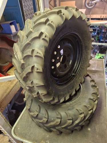 Honda quad front wheels tyres - quad,