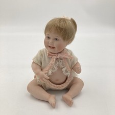 Ashton-Drake ‘Cute As A Button’ Porcelain Baby Doll 1990s So Truly Real