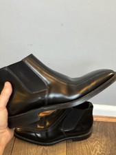 Mens Loake Ankle Boots Black Size 8 A231 Made in England 