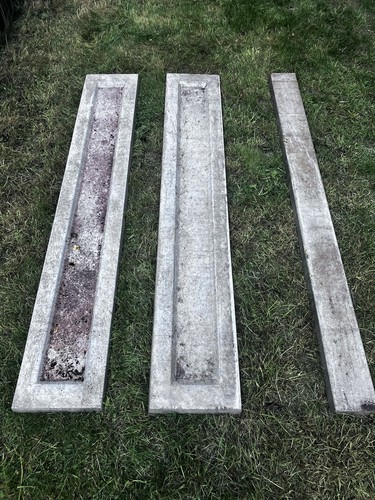 Lawsons concrete fence gravel - concrete,