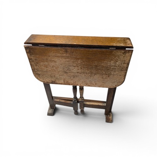 Unusual folding oak - folding, console