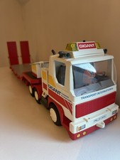 Playmobil 3935 Construction Flatbed Truck/Lorry And Mini Figure Gigant
