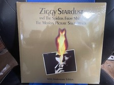 NEW DAVID BOWIE ZIGGY STARDUST SOUNDTRACK 50TH ANNIVERSARY DOUBLE GOLD VINYL
