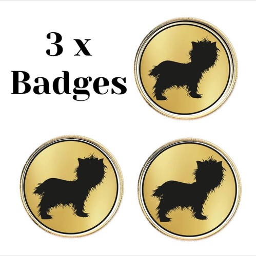 Terrier dog lapel - terrier, (bu14)