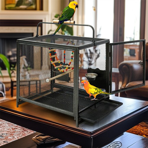 Heavy duty iron bird - iron, cage