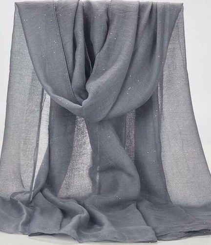 Plain glitter scarf hijabs - glitter,