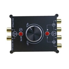 2-Way Stereo L/R RCA switch