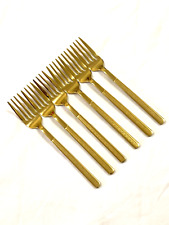 6x QUALITY GOLDEN STAINLESS