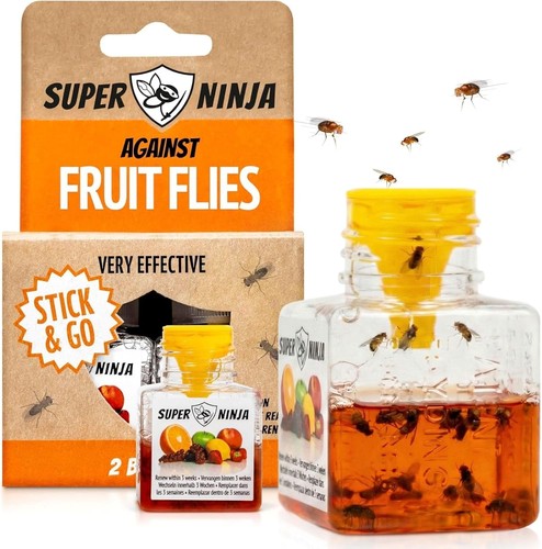 Super ninja fruit fly trap - ninja,