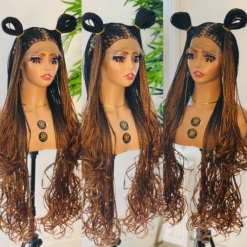 Ombre brown full lace long - ombre,