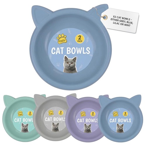 Cat bowls pack shallow - pack,,