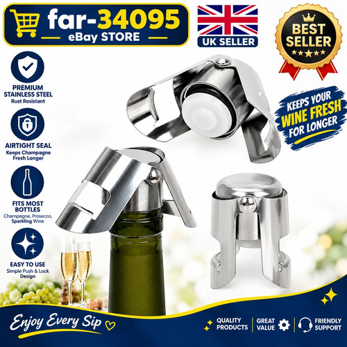 Stainless steel champagne - steel,