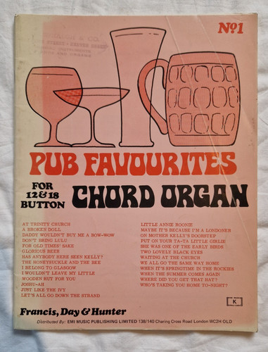Pub favourites for - for, 12