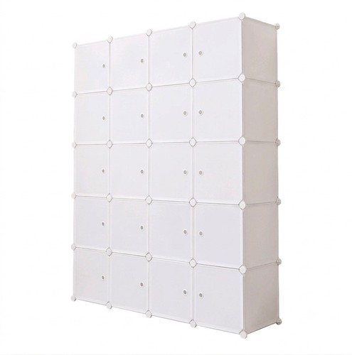 Cube plastic storage wardrobe - plastic,