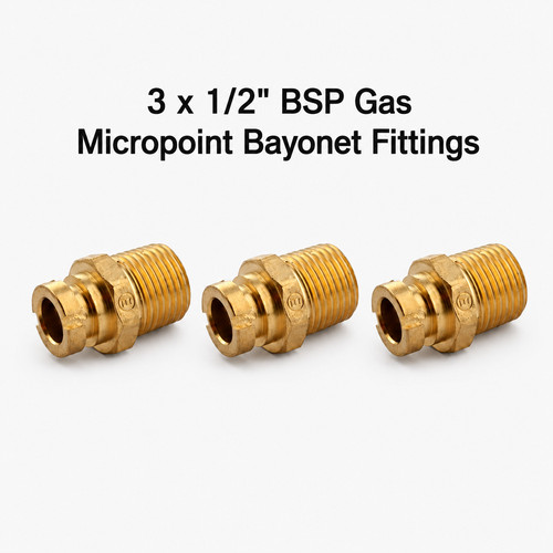 Gas cooker micropoint - x, 1/2"