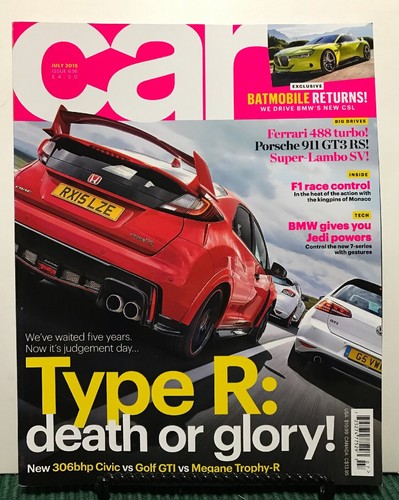 Car magazine type - car, death