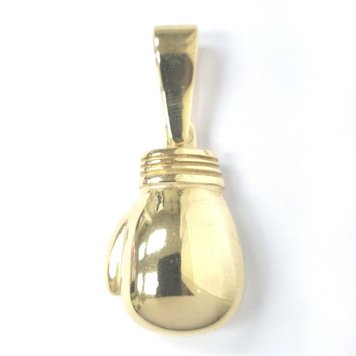 9ct gold boxing glove - boxing,