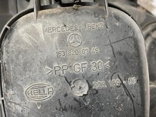 MERCEDES BENZ W163 ML 2004 FRONT HEADLIGHT NON-XENON LEFT SIDE 223155-00 Broken