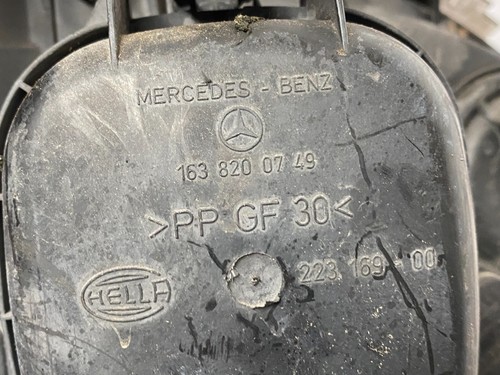 Mercedes benz w163 2004 - benz,