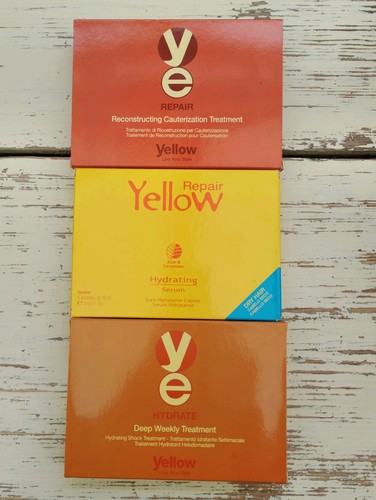 Yellow intensive hair - intensive,