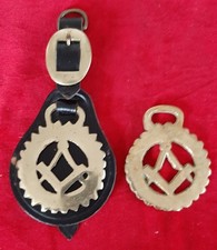 Masonic Brass Horse Harness