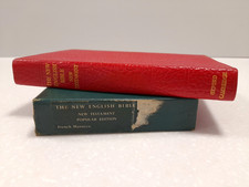 New English Bible New Testament French Morocco leather Oxford & Cambridge 1961