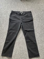 George Asda Women's Black Straight Leg Jeans