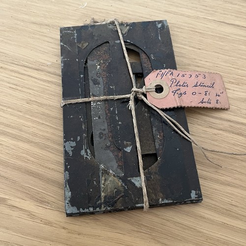 Vintage genuine military - vintage, 4”