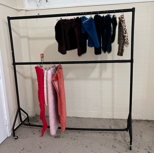 Clothes rails two - rails,two, tier