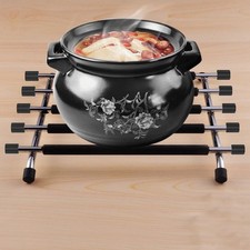 Stainless steel kitchen trivet - stainless,
