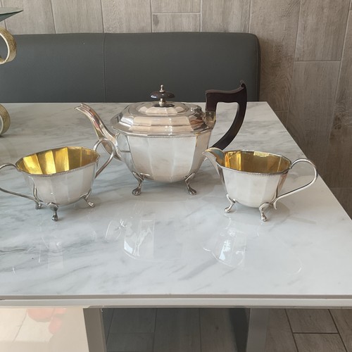 Silverplate piece tea coffee - silverplate, 3-piece