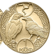 Isle of Man coin £1 pound
