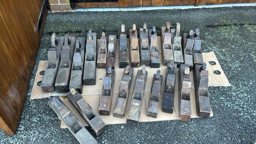 Vintage wooden block plane - vintage,
