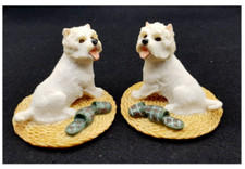 Pair of West Highland Terrier