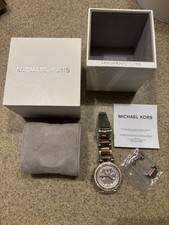 Michael Kors watch silver tone