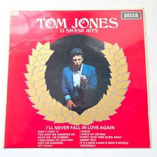 TOM JONES 13 Smash Hits LP