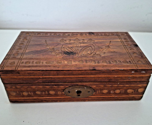 Vintage jewelry box indian - vintage,