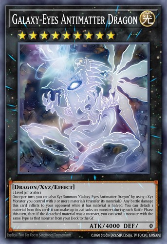 Galaxy eyes antimatter dragon - galaxy-eyes,