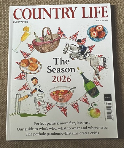 Country life magazine april - country,