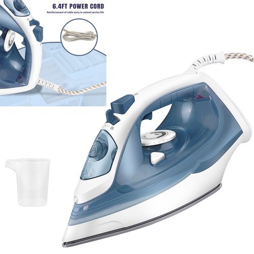 2400w steam iron - steam, non-stick