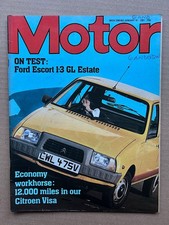 CITROEN VISA MOTOR MAGAZINE
