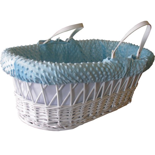 Blue dimple fleece moses - blue,