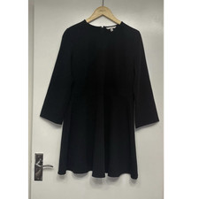 H&M Black Knee Length A-Line