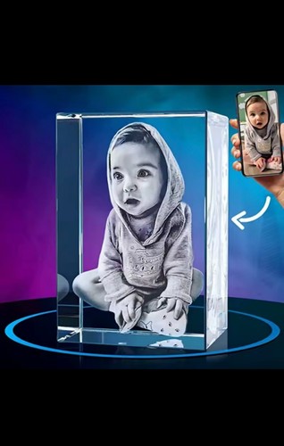 Photo glass crystal - photo,