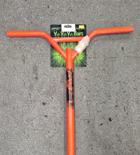 GRIT Scooter Yeh Yeh Yeh Handle Bars NEW Orange ICS / IHC 4130 Cromo Art T Black