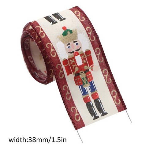 Wire edge nutcracker christmas - wire,